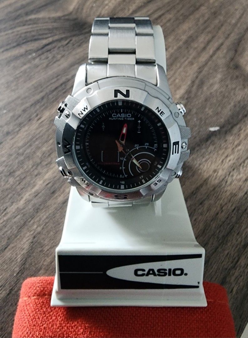 Casio pathfinder hunting timer watch sales