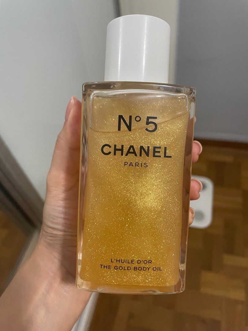 Chanel limited edition shimmer body oil