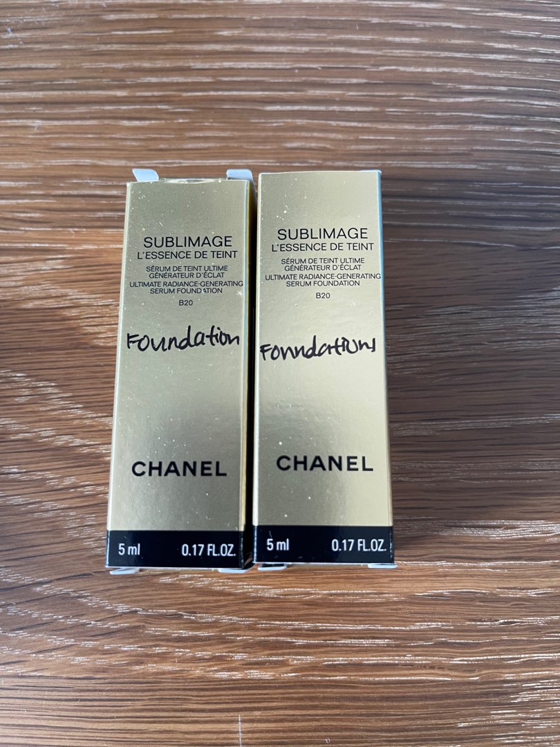 Chanel Sublimage Serum Foundation in B20, Beauty & Personal Care, Face