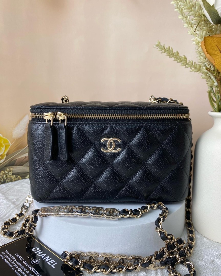 Chanel Vanity Bag, Luxury, Bags & Wallets on Carousell