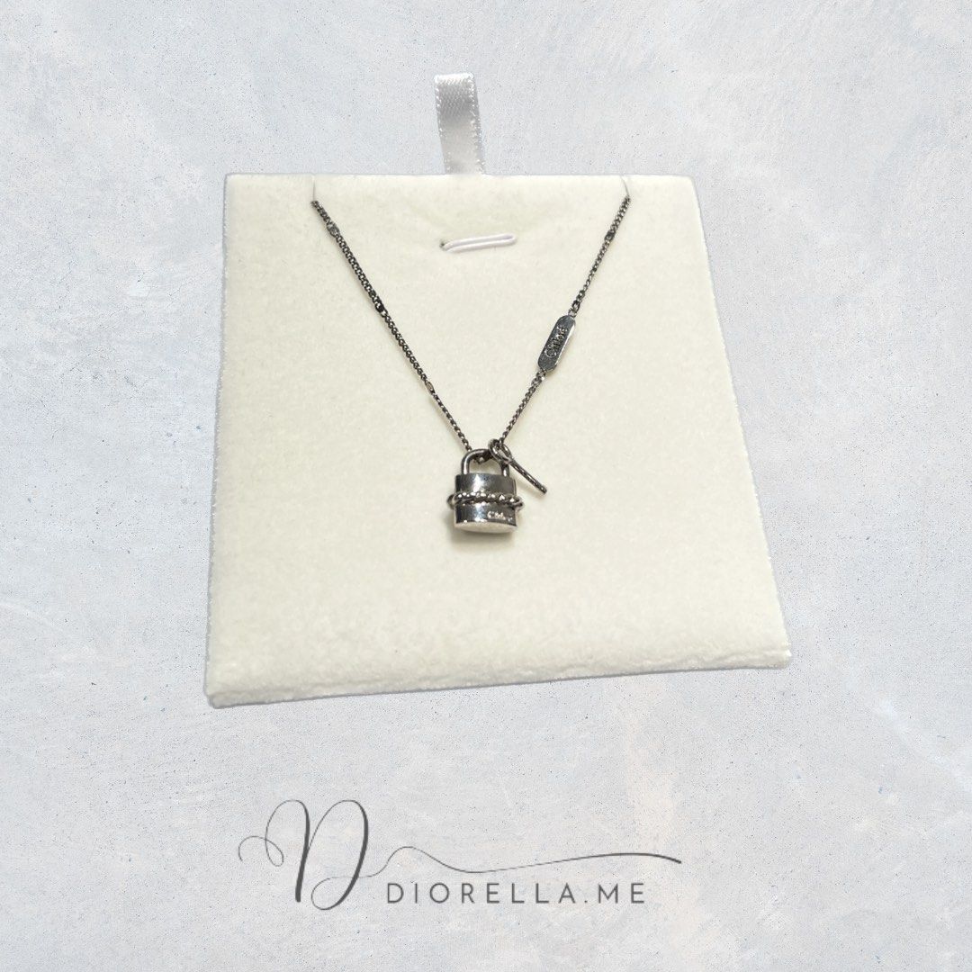Chloe padlock necklace discount