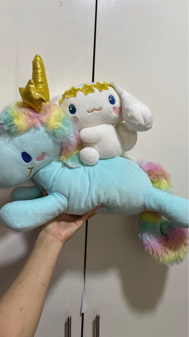 Cinnamoroll Birthday Plush with Unicorn, Hobbies & Toys, Toys & Games