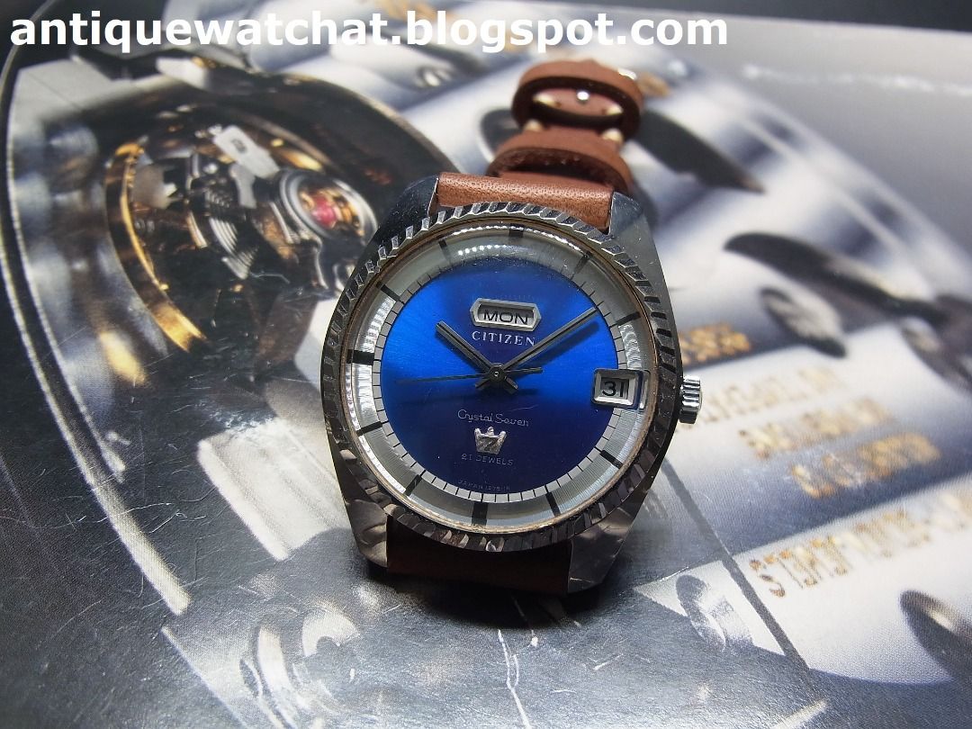 CITIZEN CRYSTAL SEVEN 21 JEWELS AUTOMATIC 1968 s Luxury Watches