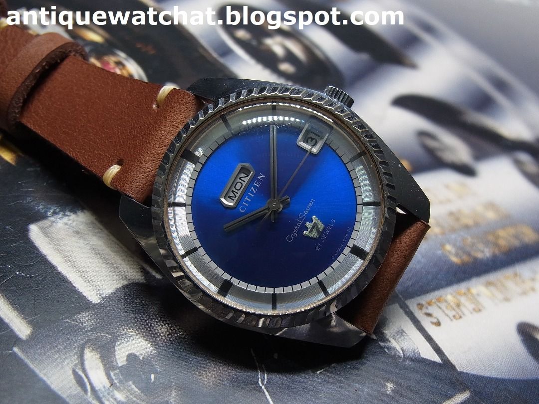 CITIZEN CRYSTAL SEVEN 21 JEWELS AUTOMATIC 1968 s Luxury Watches