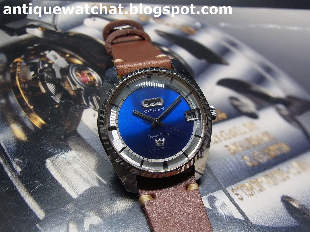 Citizen crystal seven best sale automatic 21 jewels