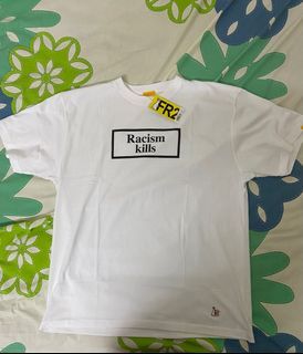 Clot x #fr2 fxxking rabbits Japan racism kills limited edition tee shirt