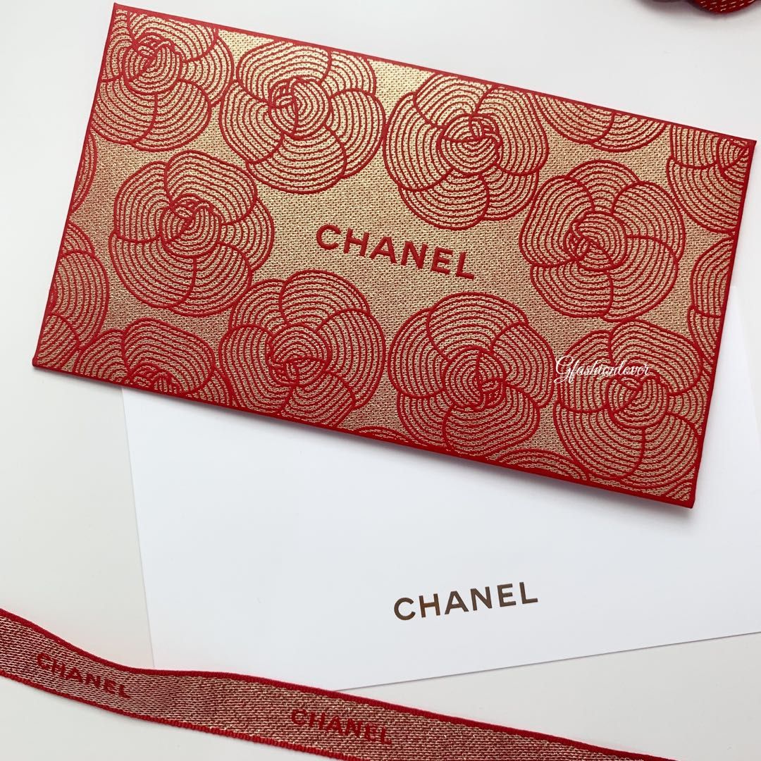 CHANEL  Accessories  Chanel 223 Lunar Chinese New Year Bunny Rabbit Card  Blank Notecard Envelope  Poshmark