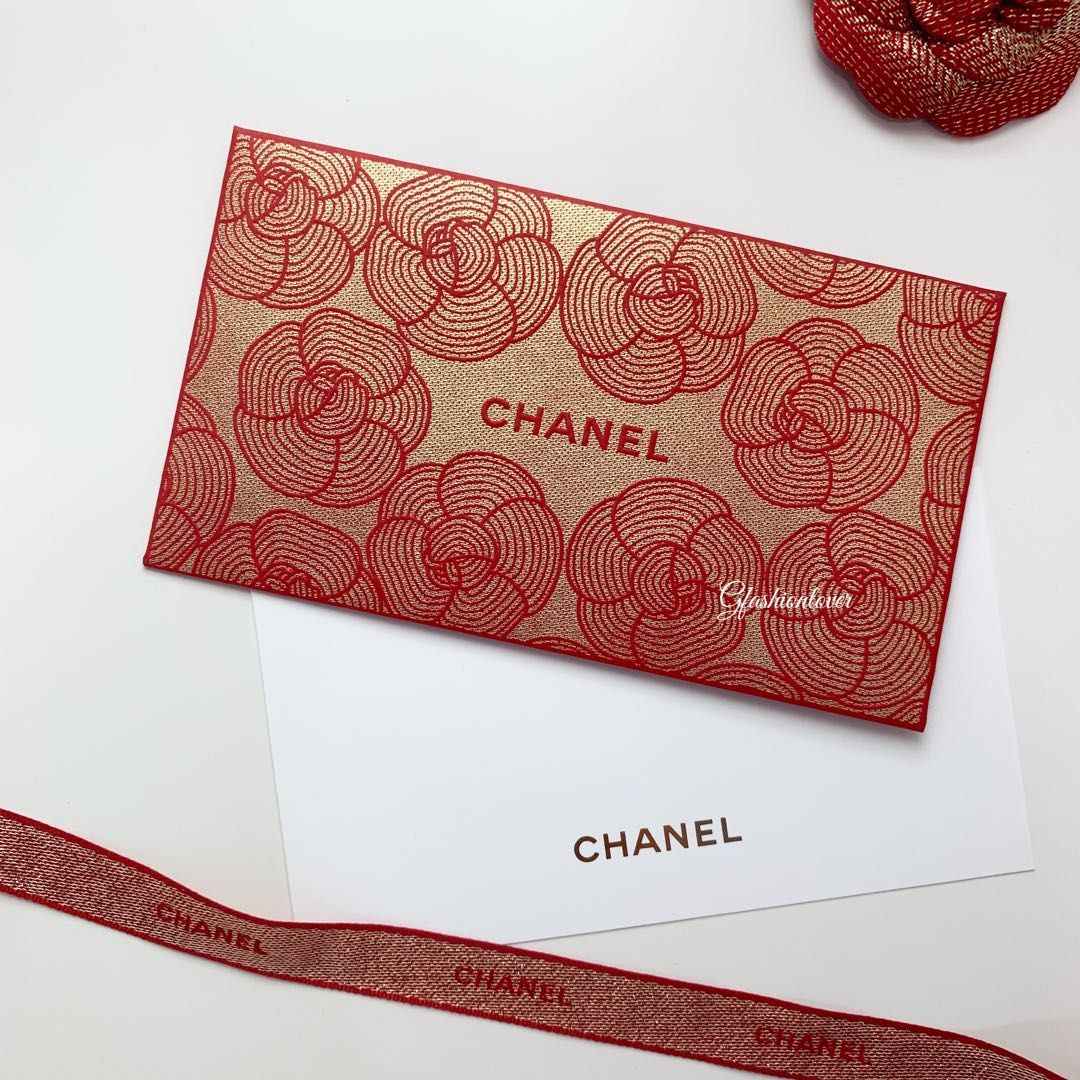 2023 Chanel red ang pow / red packet - 1 set 8 pieces, Luxury, Accessories  on Carousell