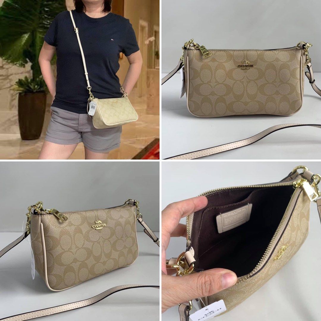 Coach messico top handle pouch on sale