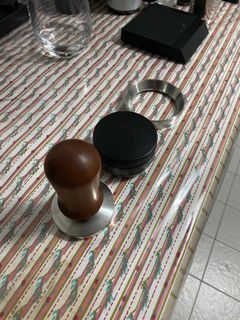 Coffee Tamper, Distributor, Dosing Ring