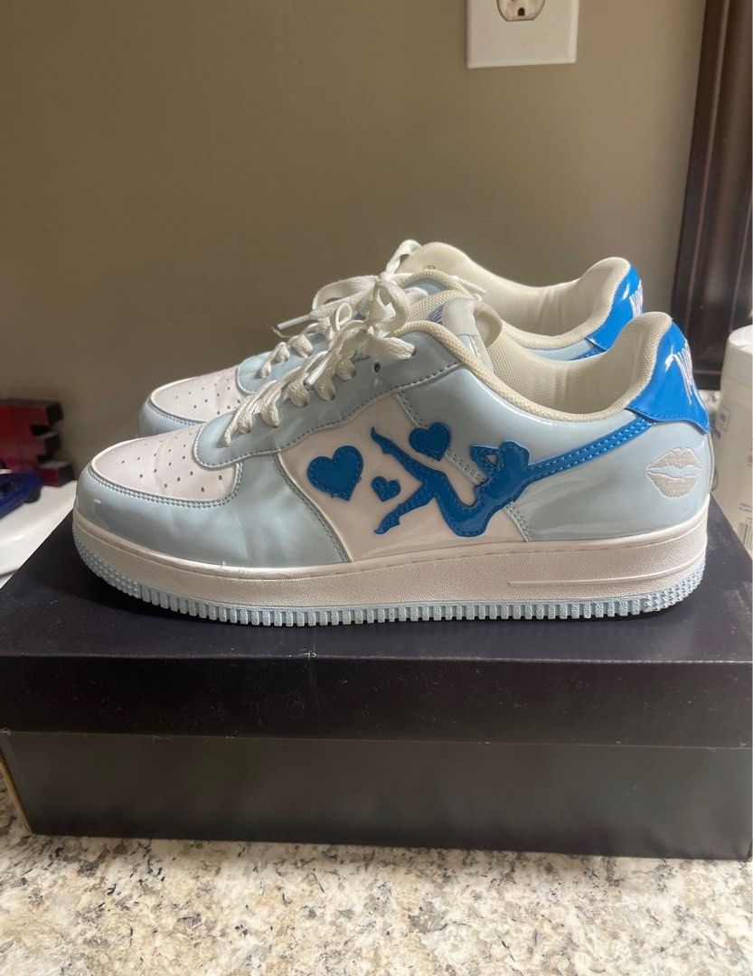 Custom Air Force 1 Sneakers Cartoon Drip Custom Shoes Christmas Gift 