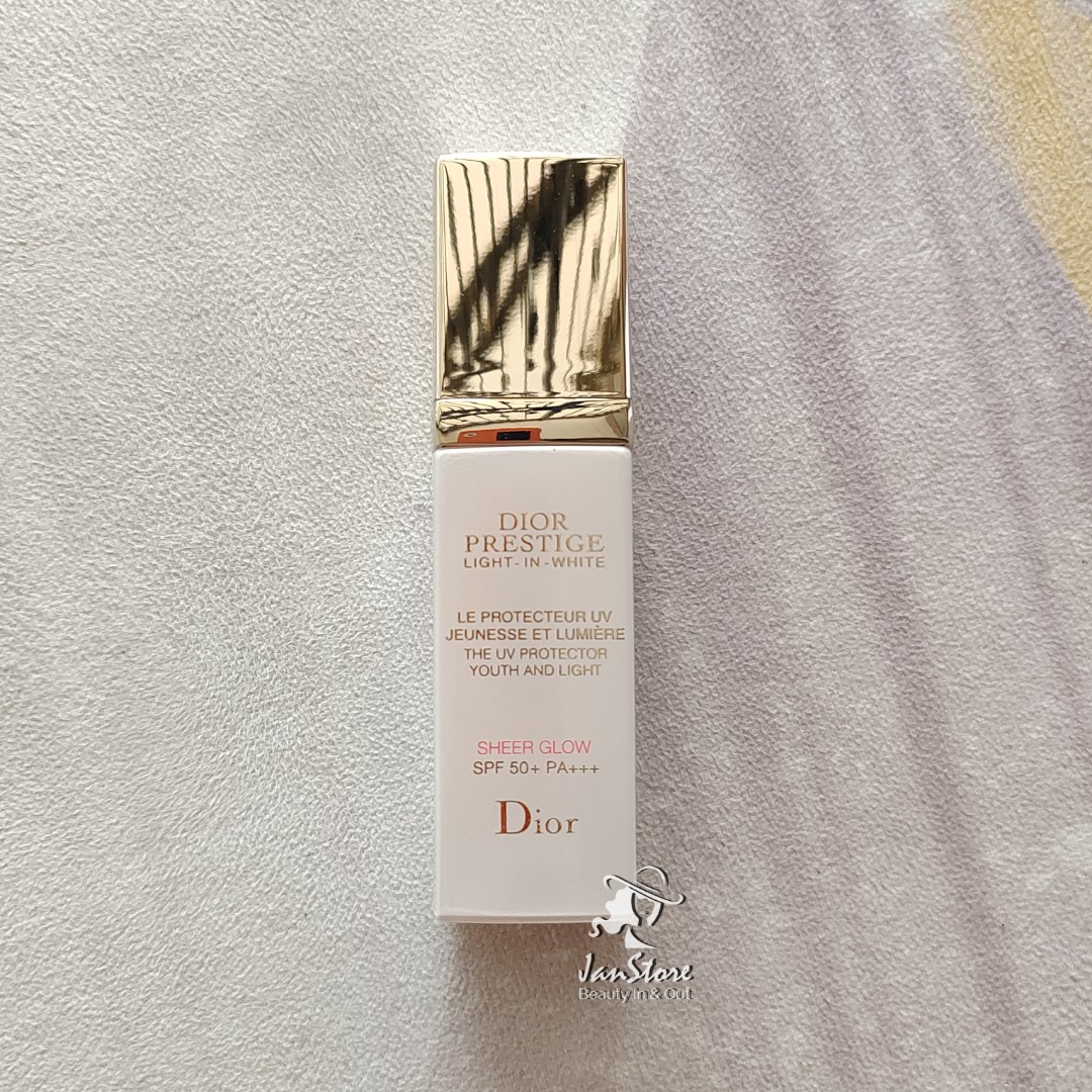 DIOR PRESTIGE LIGHTINWHITE MINERAL UV PROTECTORS ensure a complete  protection  correction during the day eve  Dior skincare Blemish balm  Cosmetics  perfume