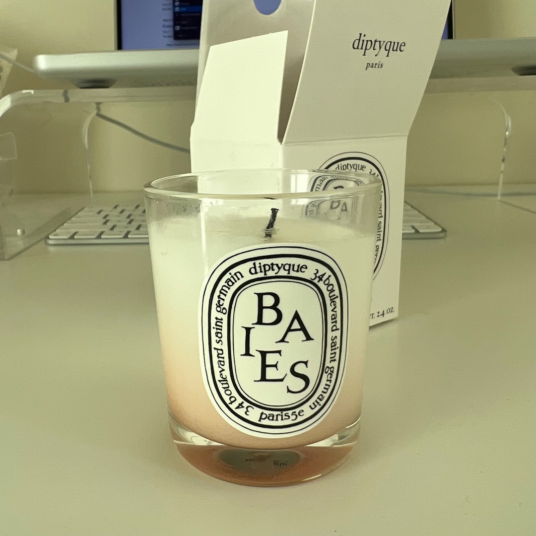 Diptyque Baies Candle, Furniture & Home Living, Home Fragrance on Carousell