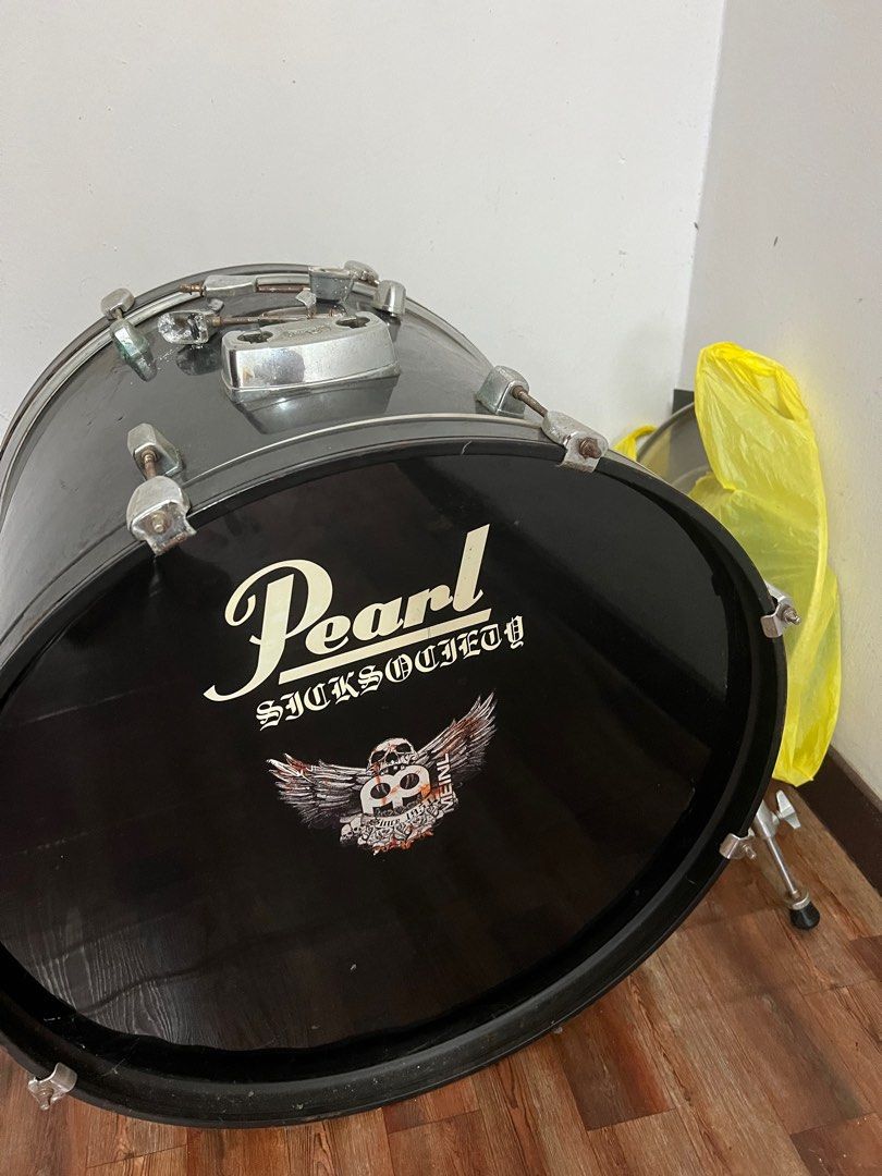 DRUM SET PEARL X TAMA, Hobbies & Toys, Music & Media, Musical Instruments on Carousell