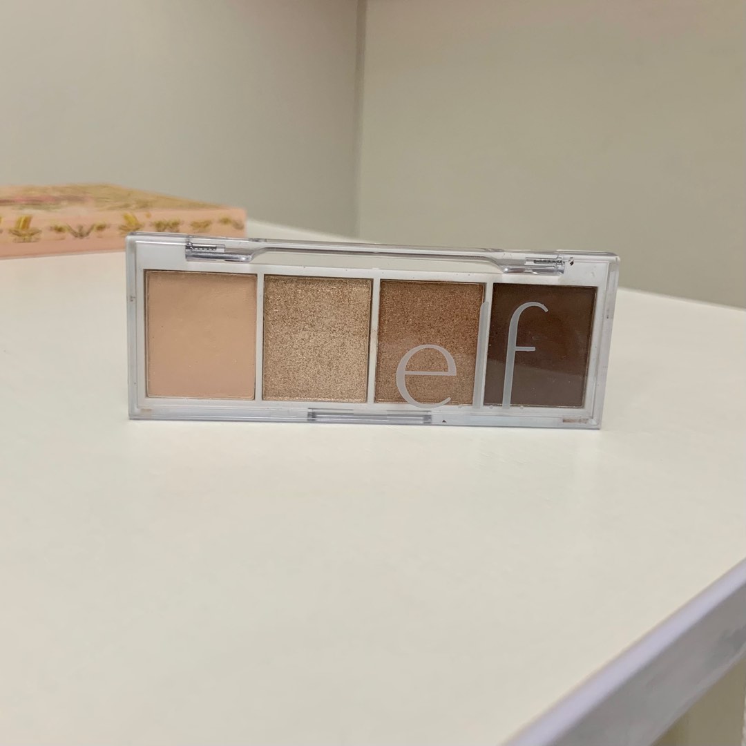Elf cosmetics Bite Size Eyeshadow Palette in Cream & Sugar, Beauty