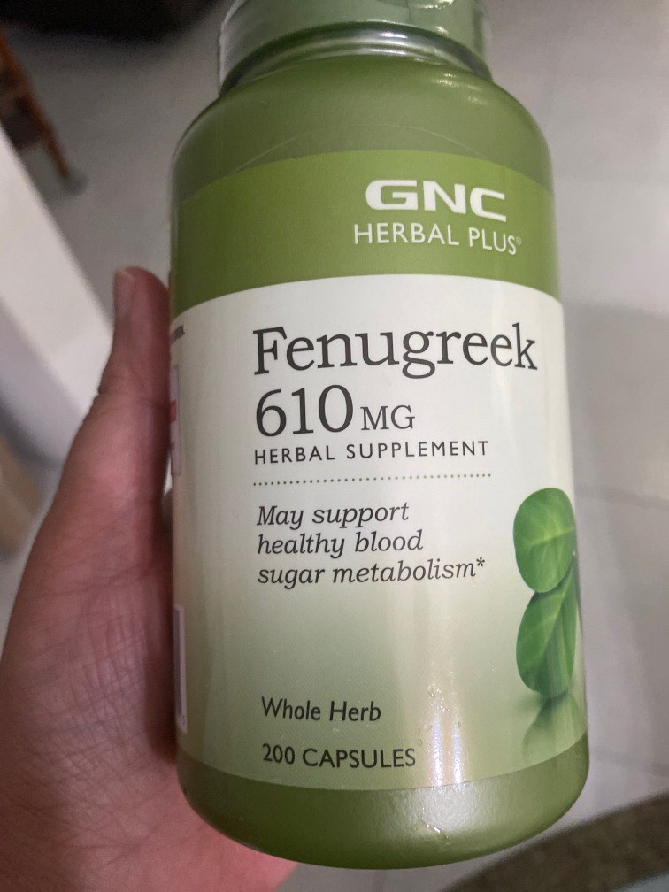 Fenugreek GNC, Health & Nutrition, Health Supplements, Vitamins
