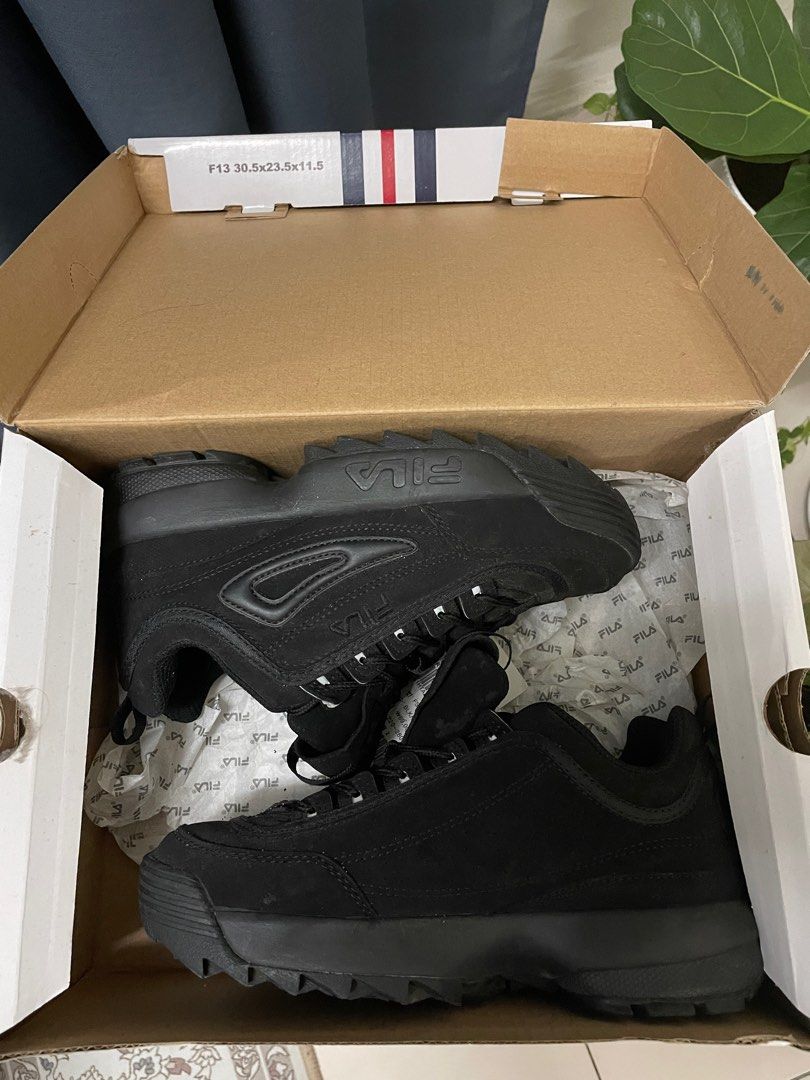 FILA DISRUPTOR 2 ALL BLACK