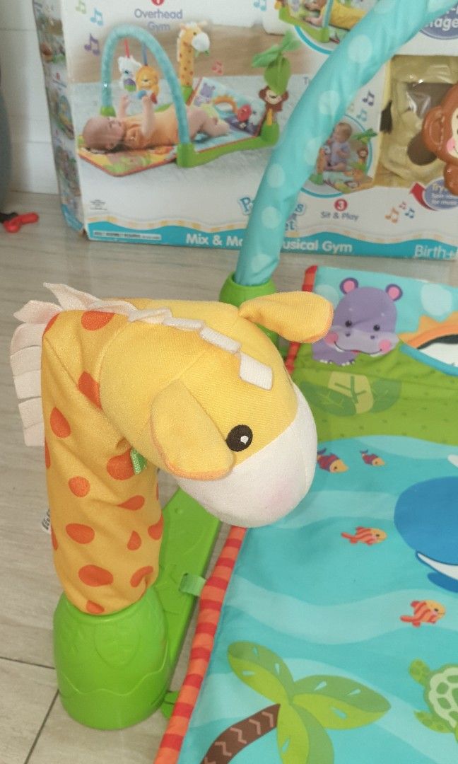 Fisher Price Precious Planet mix and match Musical Gym