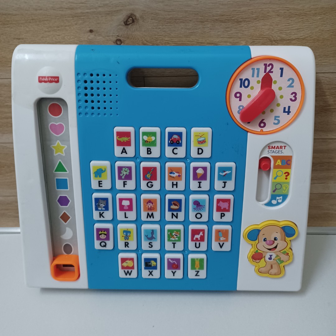 Fisher price laugh and learn puppy's a to z smart pad new arrivals