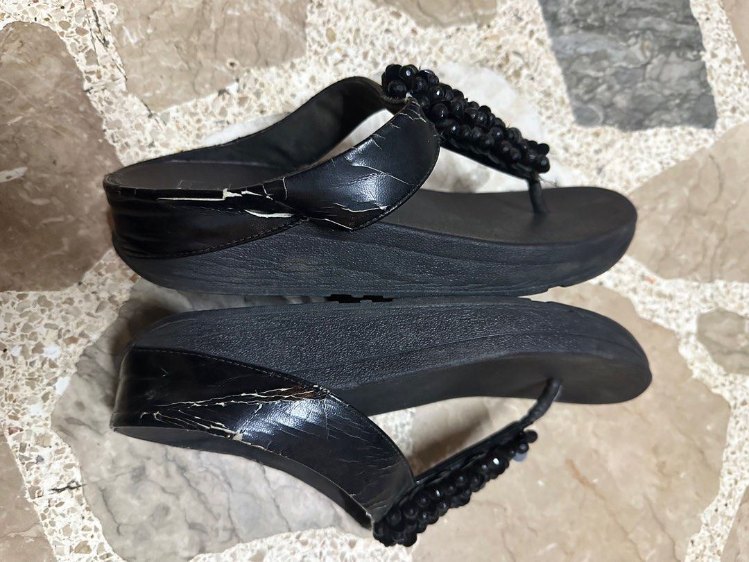 Black fitflops size 8 deals