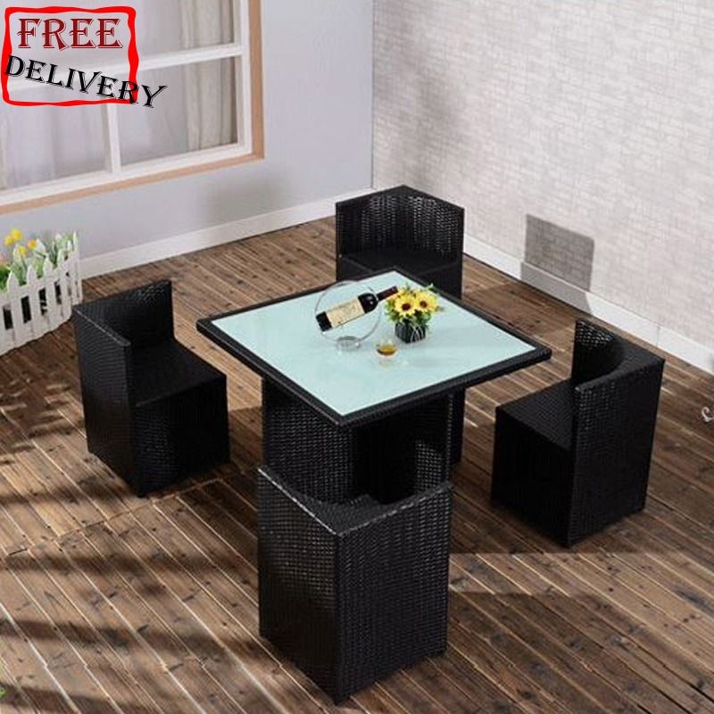Free delivery and install Outdoor Furniture Square SET (1+4), Furniture ...