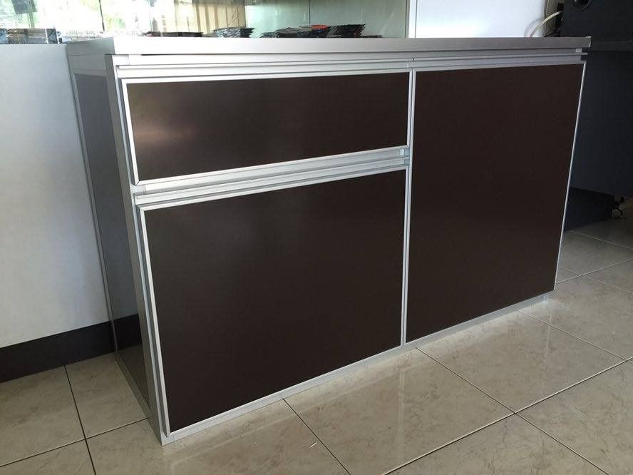 Full Aluminium Solid Kitchen Cabinet - Table unit, Furniture & Home Living, Furniture, Other ...