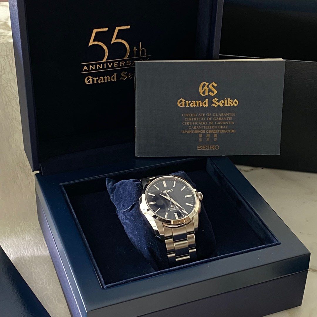 FULLSET 42mm GRAND SEIKO 55th Anniversary SBGR097