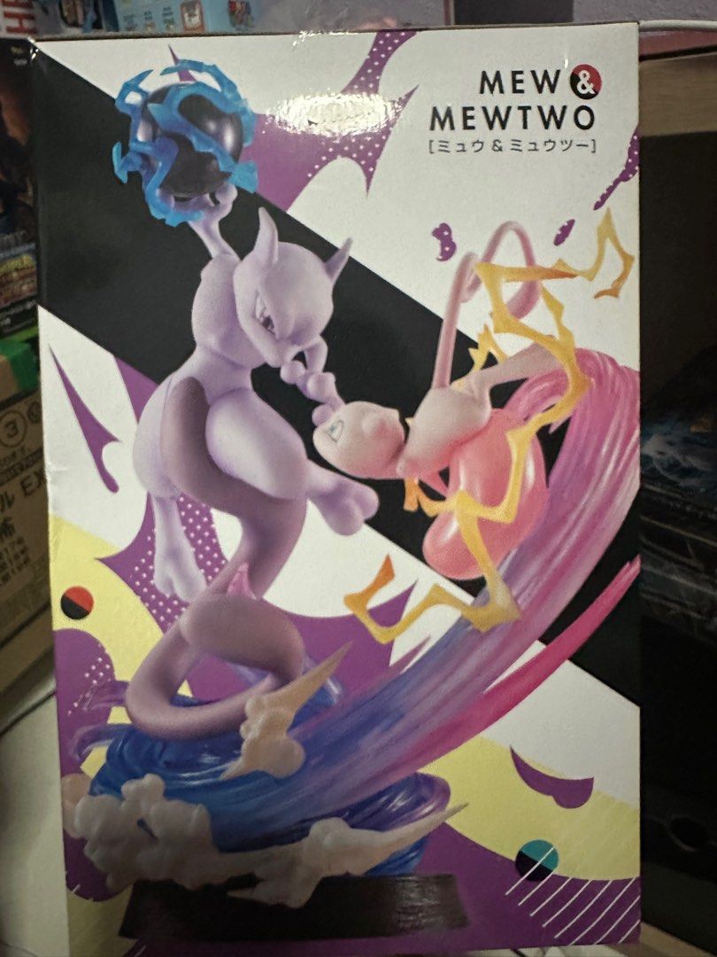 G.E.M megahouse mewtwo and mew Pok mon figure Hobbies Toys