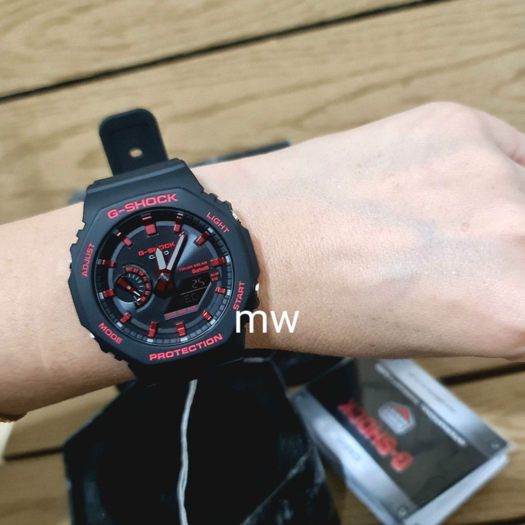 Genuine Casio Men G Shock Bluetooth solar power men s watch ga2100