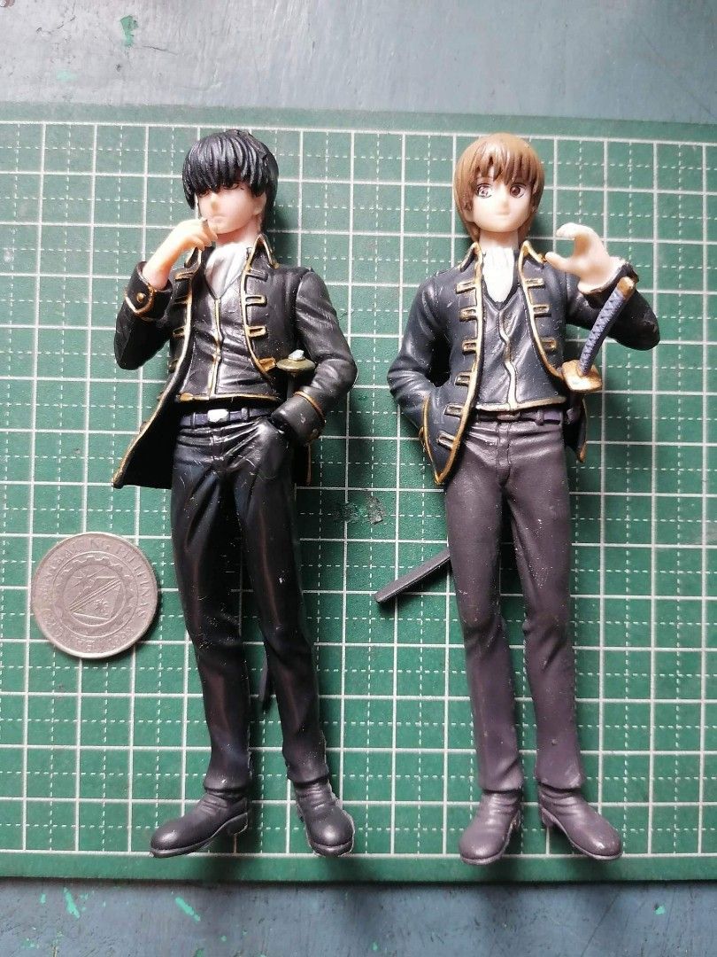 Gintama mini figure (Category: Figurines & Statues) located in Makati City. Submitted by flash2000 (Listing ID 1209899466, Image 1). Description: vintage mini gintama figures some have missing partsnor accrs. @300 each what U see what u get pick up thru grab/lalamove.