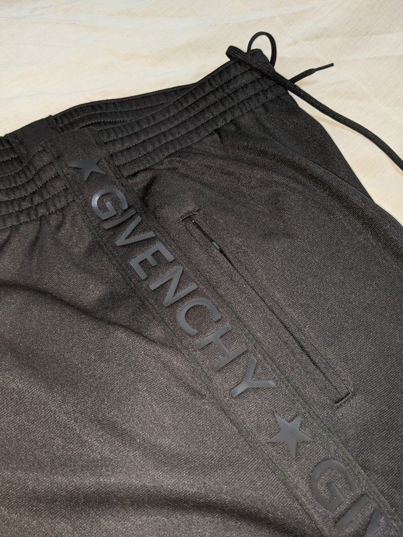 Givenchy logo discount stripe track pants