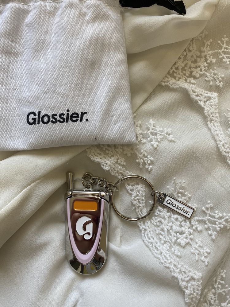 Glossier keychain new arrivals