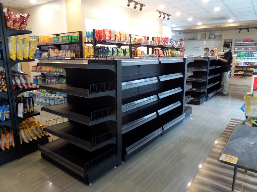 Gondola grocery store commercial racks heavy duty commercial rack made