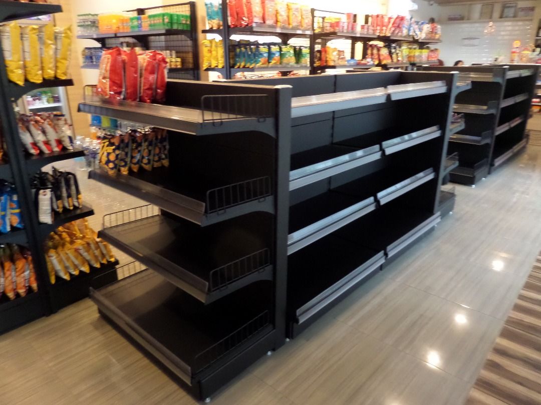 Gondola grocery store commercial racks heavy duty commercial rack made