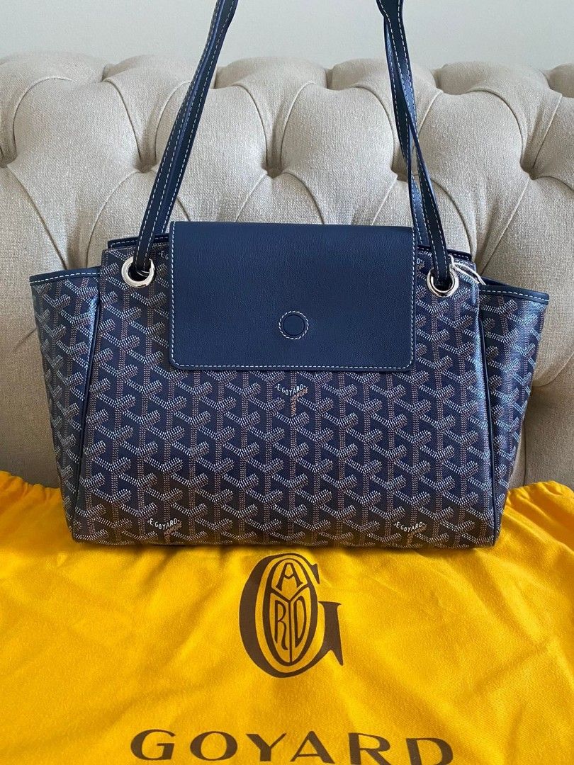 Goyard Rouette marine / dark blue PM complete db booklet and copy