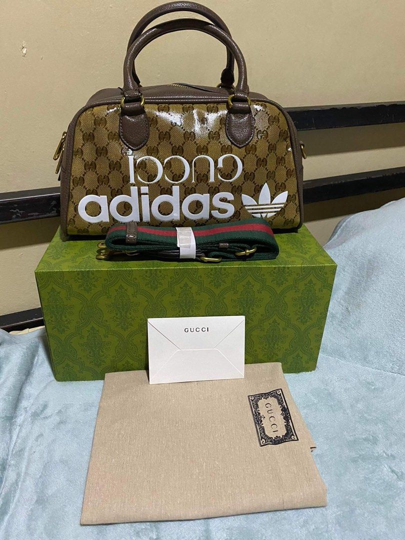 gucci collab with adidas, Luxury, Bags & Wallets on Carousell
