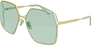 Gucci GG0817S Gold/Green 65/17/140 women Sunglasses