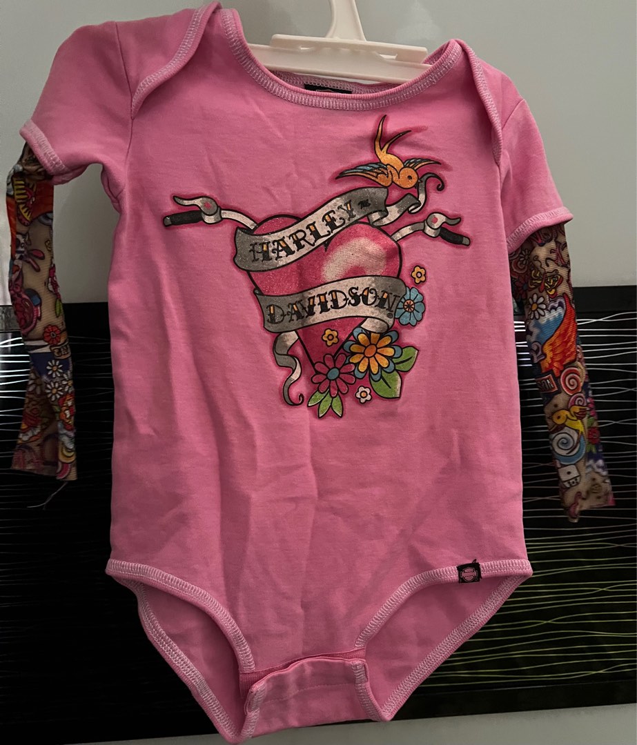 Harley davidson baby 2025 girl clothes