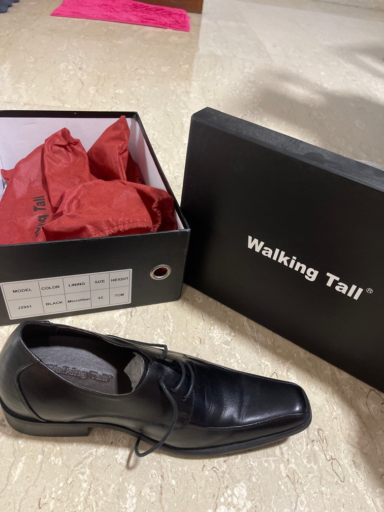 trigger afternoon fax Height Increasing Elevated Shoes for Men (Walking Tall), Men's Fashion,  Footwear, Dress Shoes on Carousell