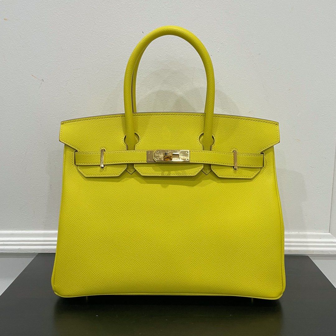 Hermes Birkin 30 Vert Anis Swift, Luxury, Bags & Wallets on Carousell