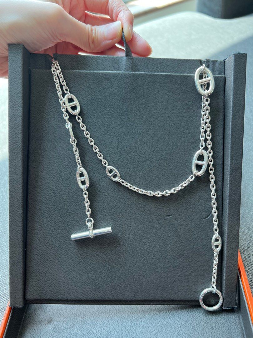 Hermes Farandole long necklace 120cm, 名牌, 飾物及配件 - Carousell