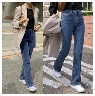 High Quality French Fit Odette Korean Jeans