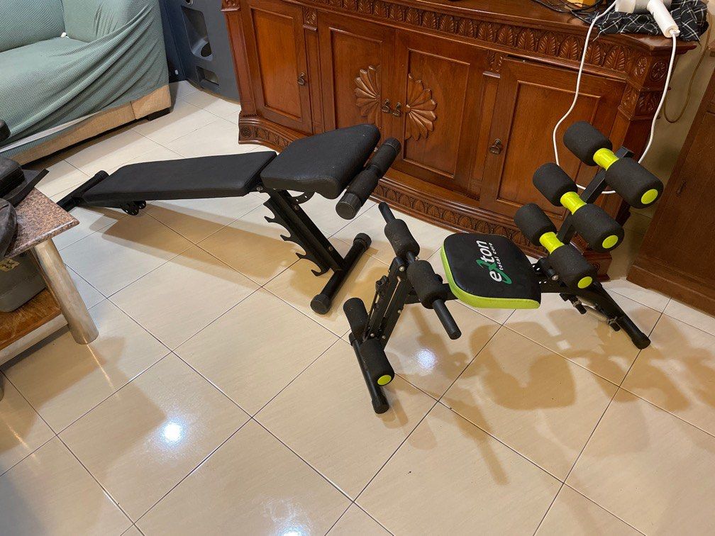 Home gym standard barbell ez easy curl bar dumbbell handles set gym package 131.5kg maxx fitness