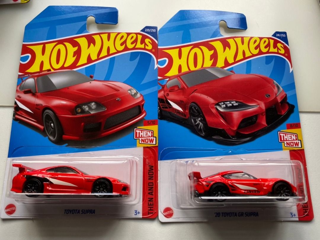 Hot Wheels Toyota Supra & Toyota 20' GR Supra, Hobbies & Toys