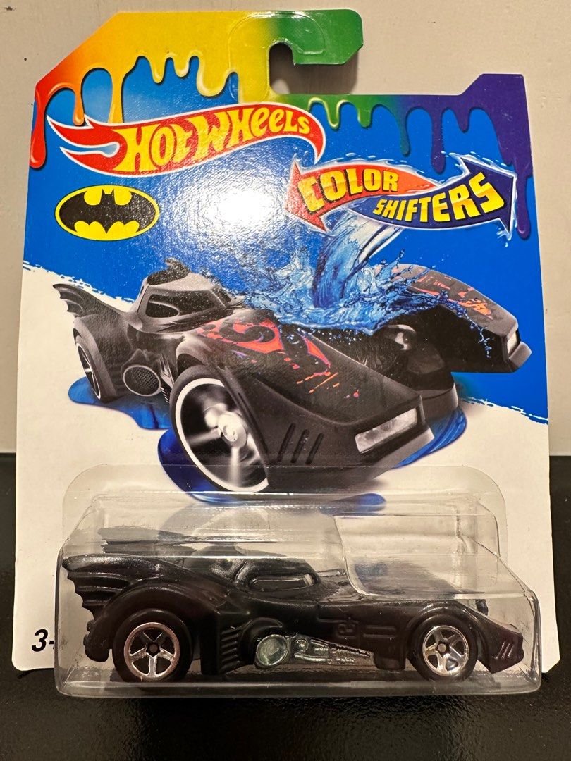 Hotwheels Color Shifters Batmobile, 興趣及遊戲, 玩具& 遊戲類