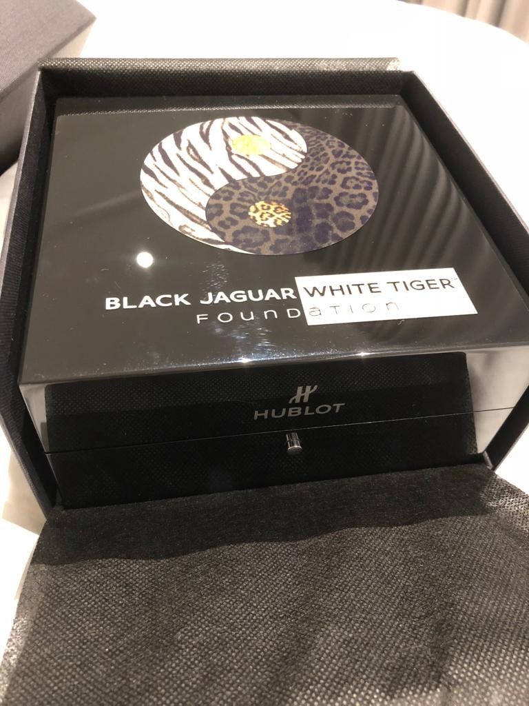 Hublot Big Bang Black Jaguar-White Tiger Foundation