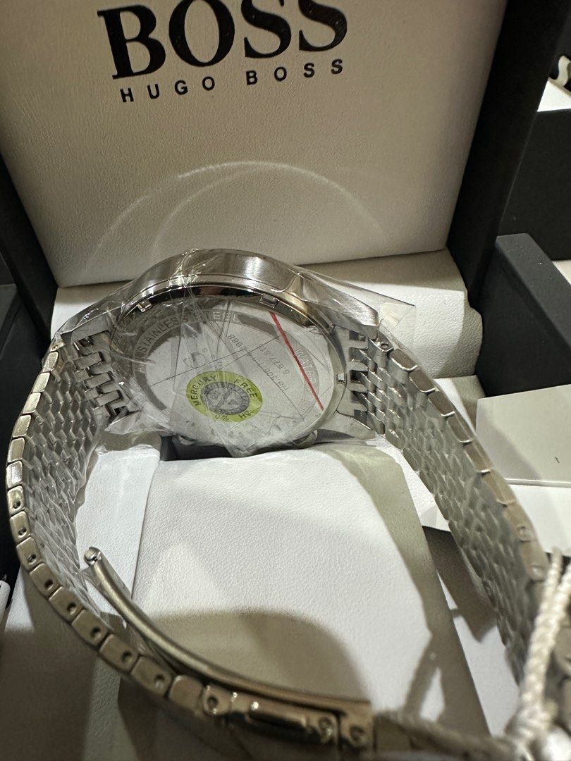 Hugo Boss Polished Stainless watch Men s Fashion Watches