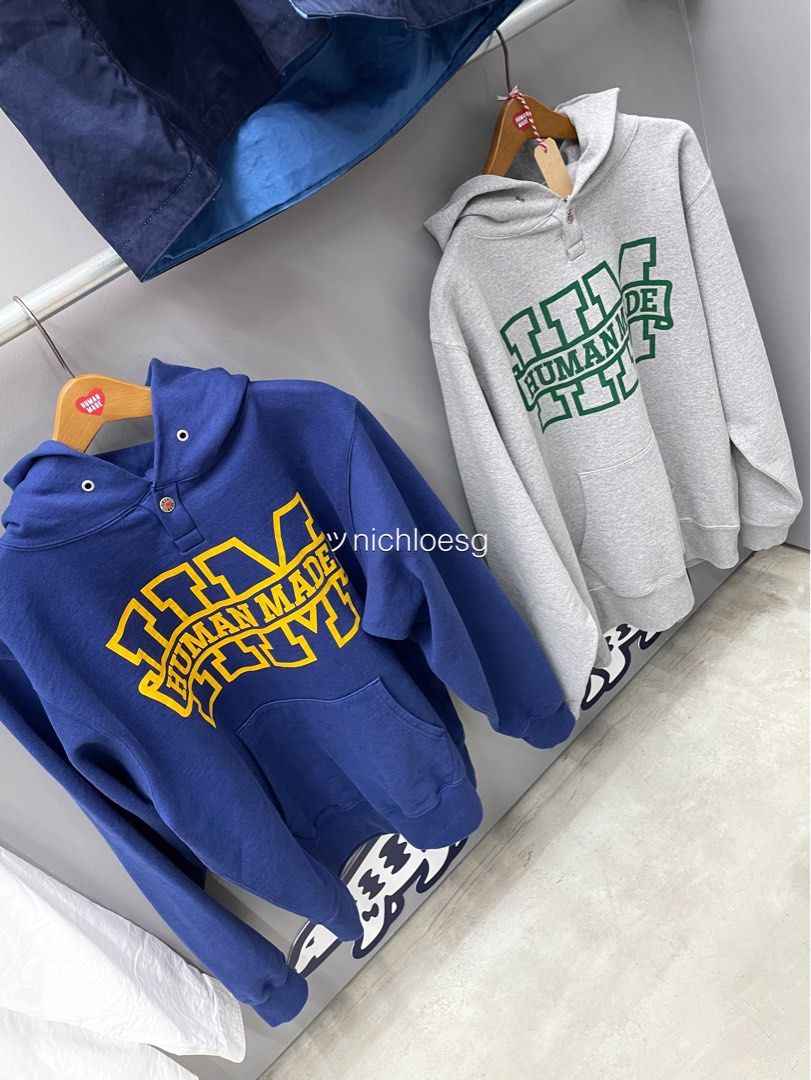 17040円セール 百貨店 正規品販売店 SNAP HOODIE ヒュマンメード L