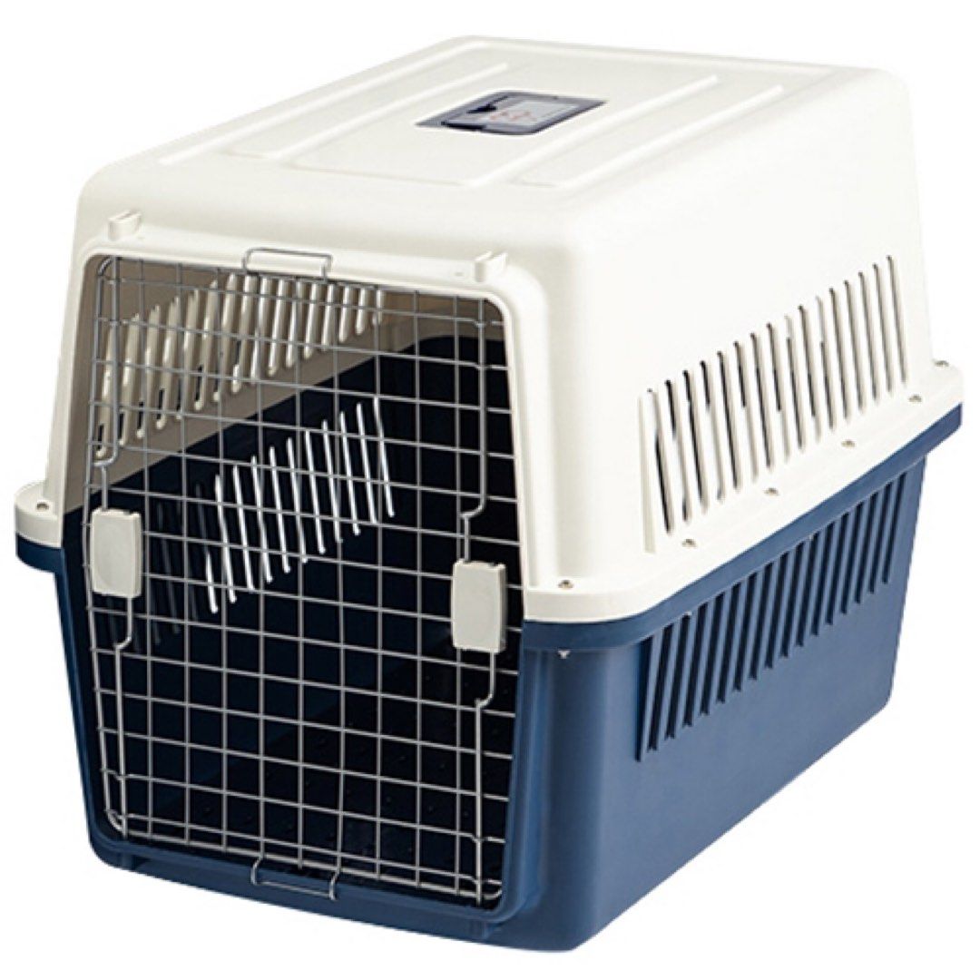 IATA / airline approved plastic dog crate, Pet Supplies, Homes & Other Pet Accessories on Carousell