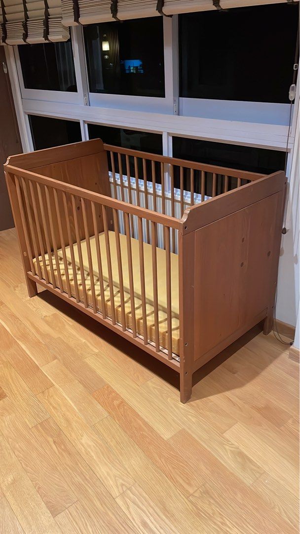 Ikea Baby Cot, Babies & Kids, Baby Nursery & Kids Furniture, Cots ...